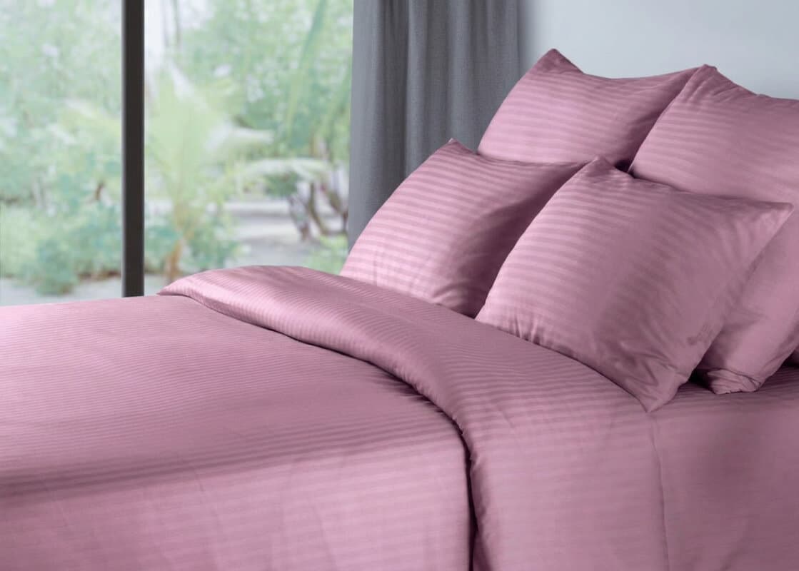 Пастелна Роза - Спално бельо Памучен сатен